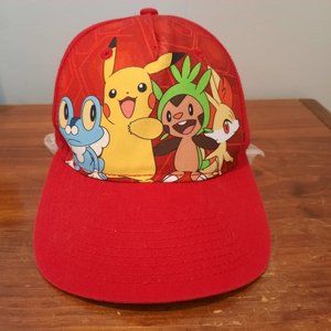 Pokemon Multi Character Snapback Baseball Cap